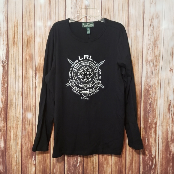 Lauren Ralph Lauren Beaded T Shirt
